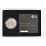 THE ROYAL MINT; 'The Britannia 2015 One Ounce Silver Brilliant Uncirculated Coin', limited edition