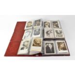 Three folders containing photographs of vintage film stars to include Fred Astaire, James Dean,