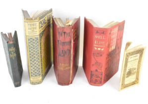 Various old books comprising 'River Angling', 'The Hermit of Warkworth', 'A Northumberland Tale in