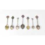 Seven shipping line commemorative souvenir spoons for Royal Mail; Highland Brigade, Highland