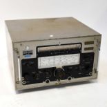 MARCONI; a large vintage general purpose marine receiver, frequency range 15kc/s - 28Mc/s, in grey