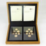 THE ROYAL MINT; '2008 United Kingdom Coinage Emblems of Britain Gold Proof Collection', comprising