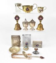 Various shipping line commemorative souvenir items for Anchor; Assyria cup and saucer Glenn;