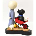 † DOUG HYDE (born 1972); a cold cast sculpture 'Daisy Trail', limited edition no.57/60, with