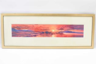 DUNCAN PALMAR (British, born 1964); a limited edition print 'Sunset', no.95/225, signed and numbered