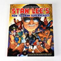 STAN LEE; book, 'Stan Lee's How to Draw Superheroes', signed to inner page with dedication 'With