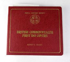 A complete Postal Heritage Society British Commonwealth First Day Covers album.