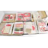 UNITED REVIEW; four ring binders containing a quantity of late 1960s and early 1970s United Reviews,