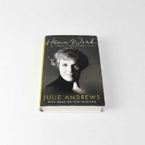 JULIE ANDREWS; book, 'Home Work', signed to title page by Julie Andrews and Emma Walton Hamilton.