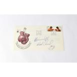 MUHAMMED ALI; a first day cover signed by the heavyweight champion. Condition Report: - We have
