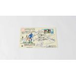MANCHESTER UNITED; a first day cover signed by members of the 1968 European Cup winners team.