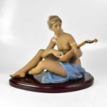 LLADRÓ; a limited edition figure 'Scheherazade', numbered 741/1000, designed by Alfredo Llarem, with