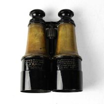LIVERPOOL SHIPWRECK AND HUMANE SOCIETY; a pair of brass and black lacquered presentation