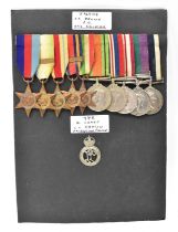 A medal group awarded to, 'J 929318CC Devlin P.O. HMS Raleigh' comprising the 1939-1945 Star, the