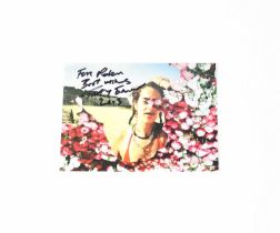 TRACEY EMIN; a colour postcard image of the artist, for the 'I Think It's In My Head' exhibition New