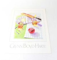GLYNN BOYD HARTE (20th century); three limited edition colour lithograph prints, each a still life