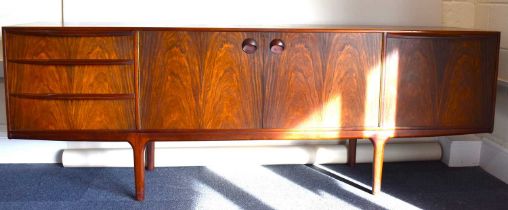X A late 1960s rosewood sideboard by Tom Robertson for A.H MacIntosh Ltd, Kirkcaldy, comprising a