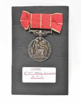 A George VI British Empire Medal for Meritorious Conduct, '15855 A/Sgt. Doris M.C. Wilson ATS', with