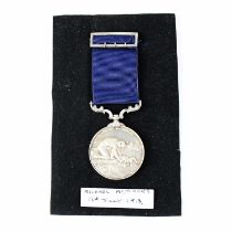 LIVERPOOL SHIPWRECK AND HUMANE SOCIETY; a Third Class silver marine medal, awarded to Michael