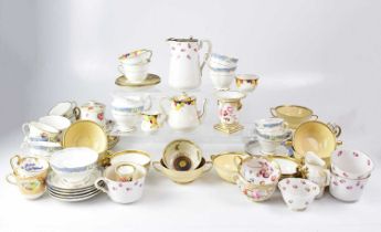 Various part tea services to include Royal Albert 'Orient', a Royal Doulton service with fruit