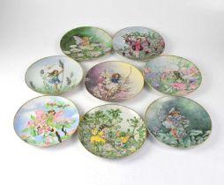 VILLEROY & BOCH; eight Heinrich 'Flower Fairies' collectors' plates, together with three other