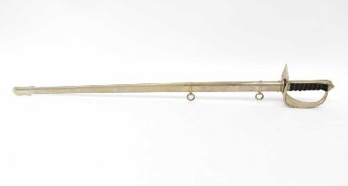 WILKINSON; an Elizabeth II dress sword, numbered to the blade '110346' with wire bound shagreen