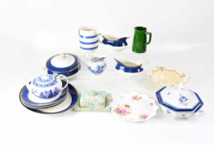A quantity of part dinner/tea services and other ceramics, to include Wedgwood 'Springfield' tureen,