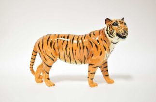 BESWICK; a large figure of a tiger.