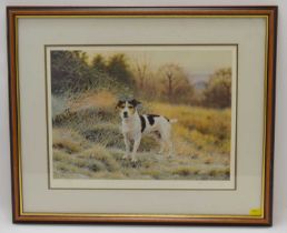 † STEVEN TOWNSEND (British, born 1955); a limited edition print, no.211/400, Jack Russell in
