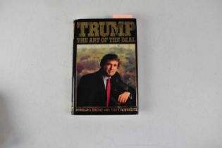 DONALD TRUMP; 'The Art of the Deal', signed and dedicated to inner page, 'To John Best Wishes Donald