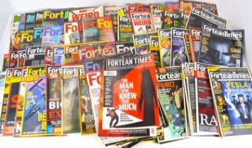 FORTEAN TIMES; fifty-seven 'Journal of Strange Phenomena' monthly magazines, dating from 2000