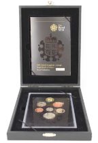 ROYAL MINT; a '2008 United Kingdom Coinage Royal Shield of Arms Proof Collection', limited edition