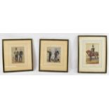 RICHARD SIMKIN (1850-1926); a pair of watercolours, '18th Hussars' 1881, and another similar dated