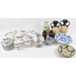 A quantity of mixed ceramics including a Paragon tea set.