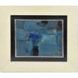 UNATTRIBUTED; abstract oil, indistinctly signed possibly Kulesen and dated 76, 26.5 x 32cm, framed