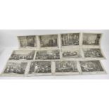 WILLIAM HOGARTH; 'Industry and Idleness', a set of twelve black and white engraved plates