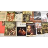 A small quantity of Art and reference books including The Masters of World Painting, Rembrandt,