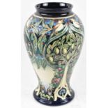 RACHEL BISHOP FOR MOORCROFT; a large and impressive vase decorated in the 'Caravan' pattern,