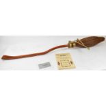 HARRY POTTER; a replica Nimbus 2000 broomstick, with certificate and limited edition metal plaque