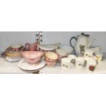 A small quantity of Wedgwood Covent Garden part tea service and other various ceramics.