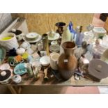 A large quantity of decorative ceramics including Suzie Cooper, Royal Copenhagen etc