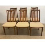 G PLAN; a set of six Fresco dining chairs (6)