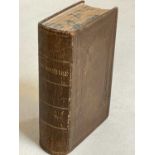 DEVONSHIRE; History Gazetteer, and Directory by William White, 1850, pressed leather boards.