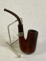 A South Africa Boer War Pipe for the 1st Oxfordshire Light Infantry, and the dates 1899, 1900,
