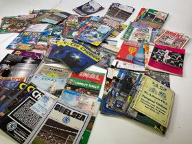 A large collection of sporting programmes, mainly football, to include, Torquay United, Chelsea,