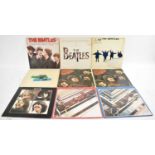 Nine Beatles LPs, to include 1962-1966 and 1967-1970 (9).