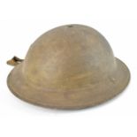 A WWII army helmet.
