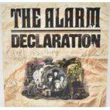 THE ALARM; 'Declaration', signed and stamped 'Property of A & M Demonstration Only Not for Sale'.