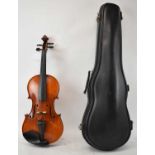STENTOR MUSIC CO; a modern full size 'The Arcadia' student violin, cased.