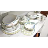 A quantity of Royal Worcester 'Pastorale' tableware, a quantity of Spode 'Avignon' tableware, a pair